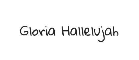 gloria-hallelujah preview 4