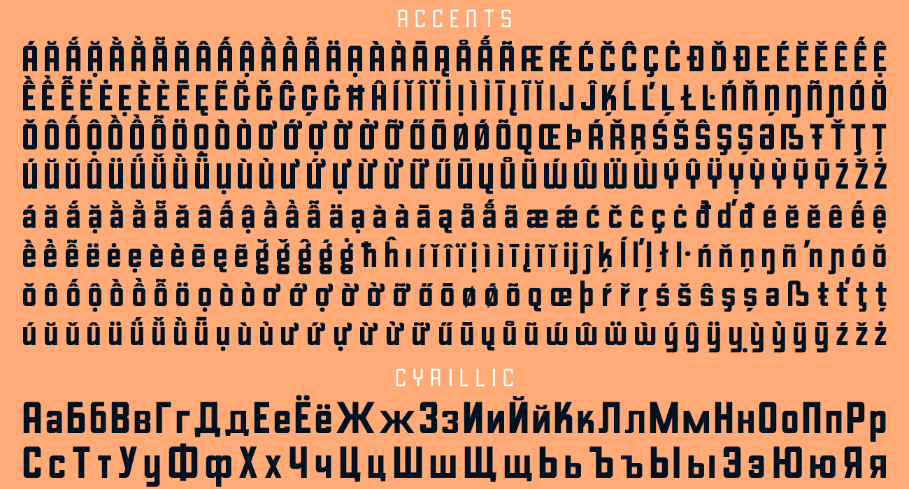 goodland-variable font preview - main display
