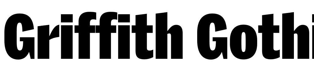 griffith-gothic-condensed preview 3