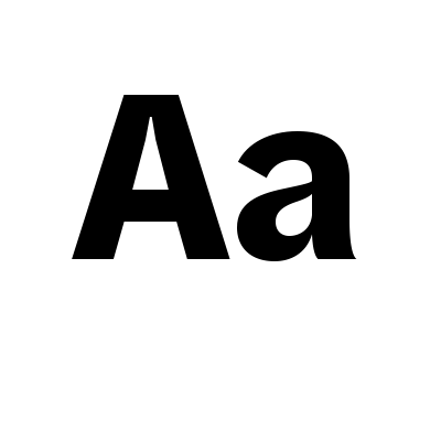 halyard font preview - main display
