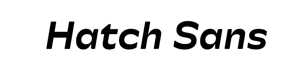 hatch-sans preview 4