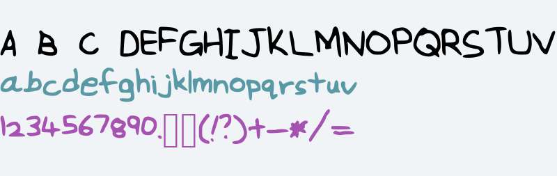 hellofont-id-shou-jin-shu font preview - main display