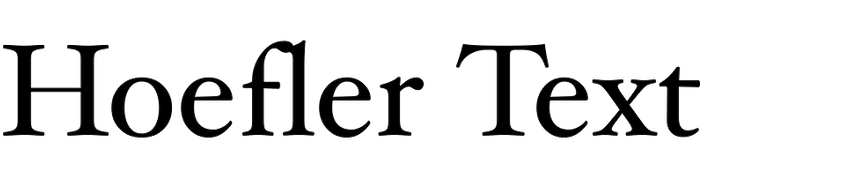 hoefler-text preview 3