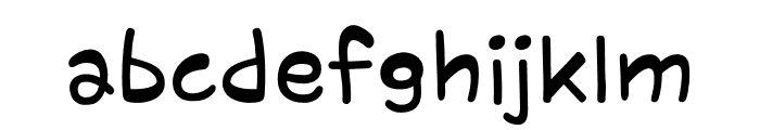 hoonnuguri font preview - main display