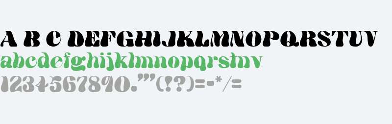 hwt-arabesque font preview - main display