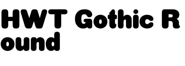 hwt-gothic-round preview 1