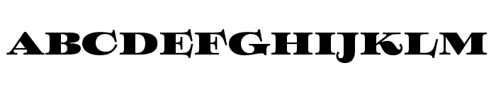hypocrite font preview - main display