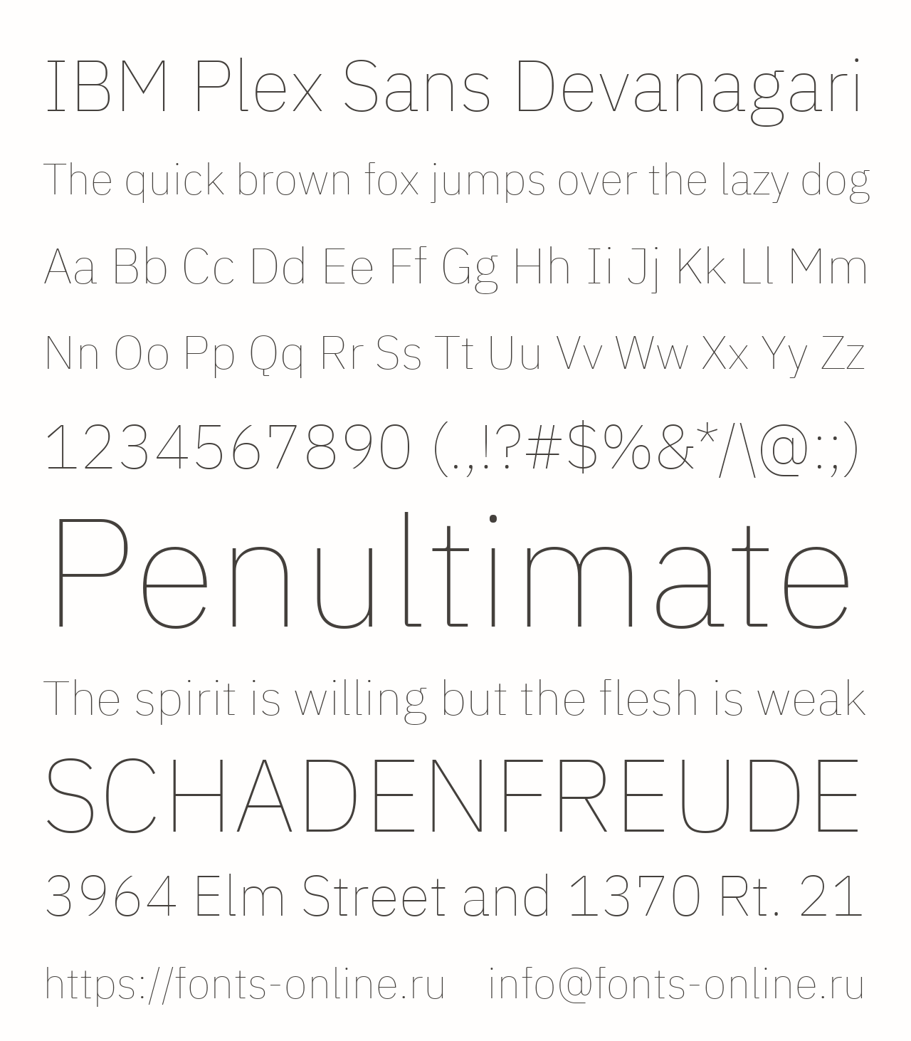 ibm-plex-devanagari preview 4