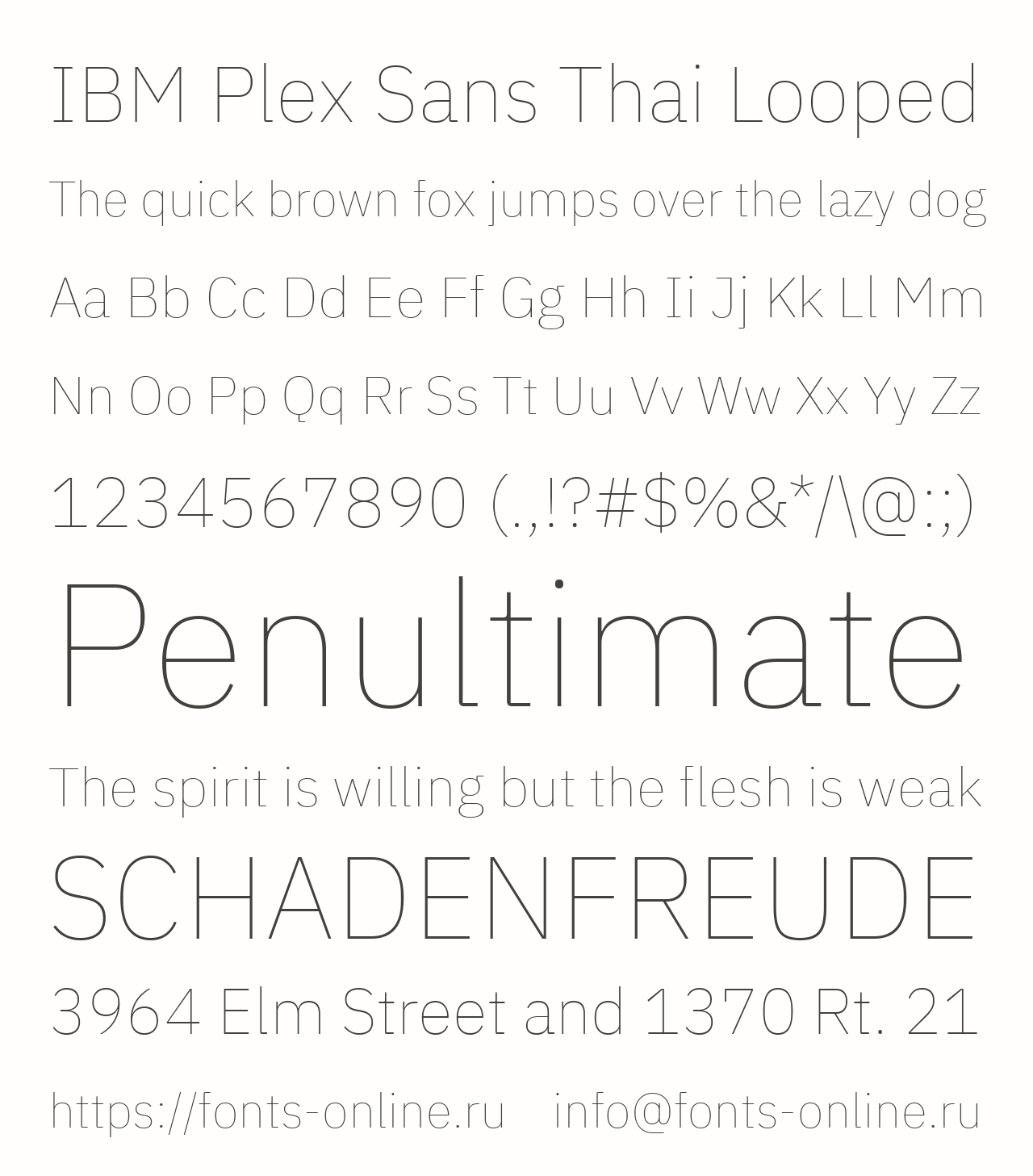 ibm-plex-sans-thai-looped preview 2