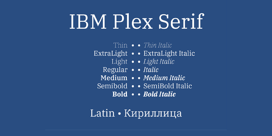 ibm-plex-serif preview 3