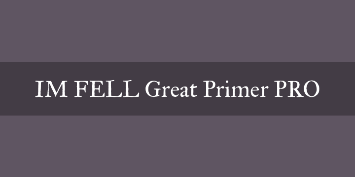 im-fell-great-primer preview 4
