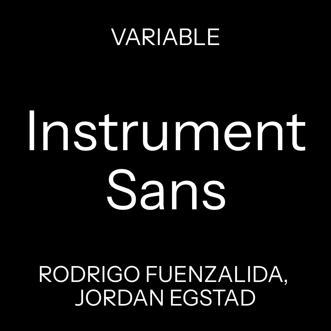 instrument-sans-variable font preview - main display