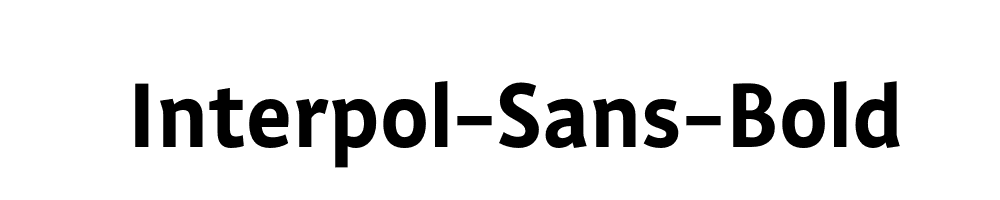 interpol-sans preview 3