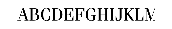itc-fenice font preview - main display
