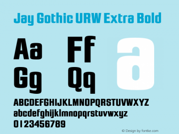jay-gothic-urw preview 5