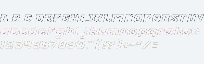 jjzukinie font preview - main display