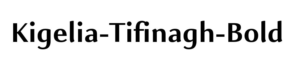 kigelia-tifinagh preview 2