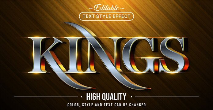 kings font preview - main display