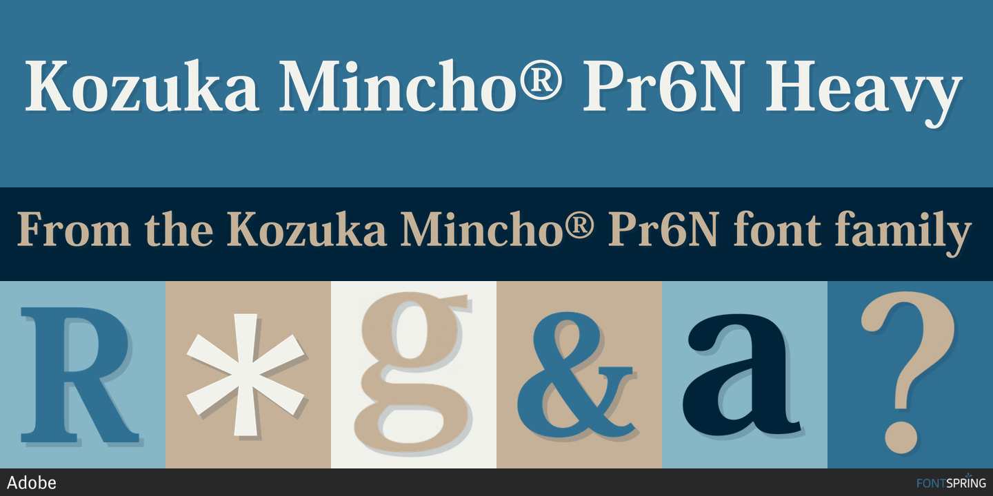 kozuka-mincho-pr6n preview 3