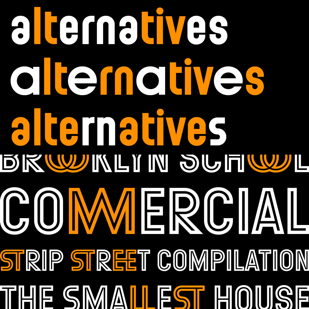 ladislav font preview - main display