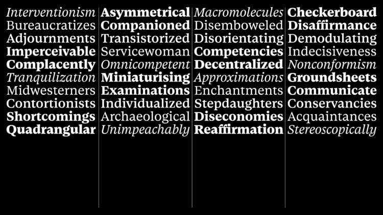 late-serif-variable font preview - main display