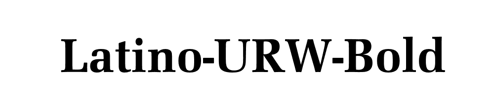 latino-urw preview 3