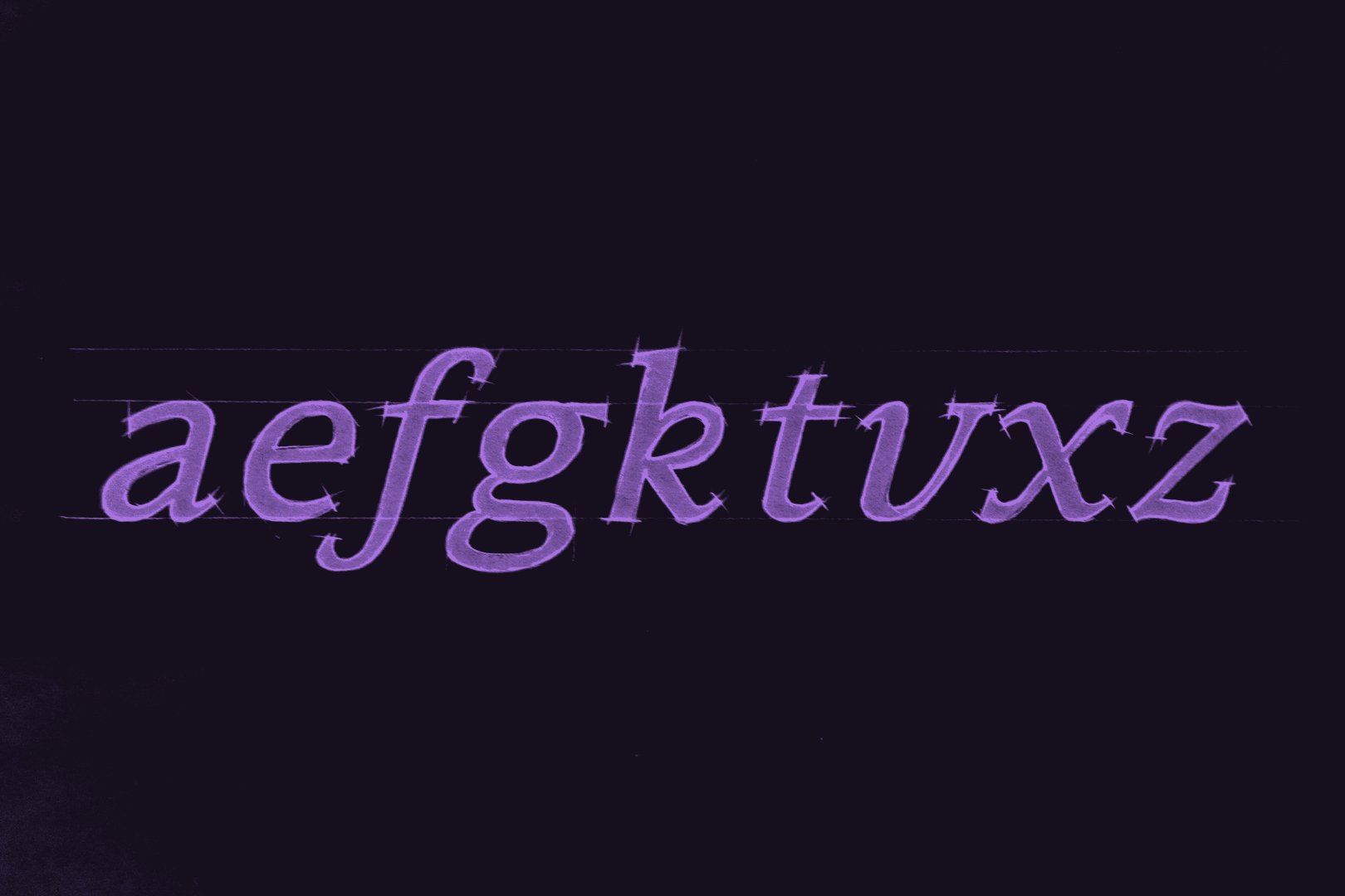 leida font preview - main display