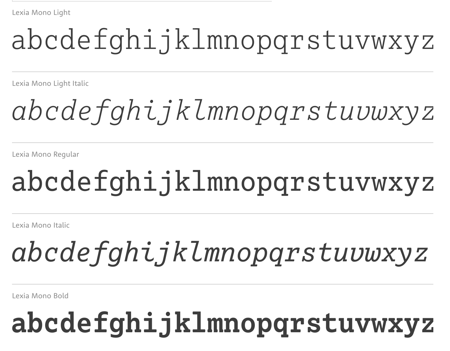 lexia-mono-variable preview 2