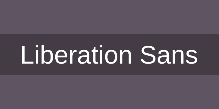 liberation-sans preview 5