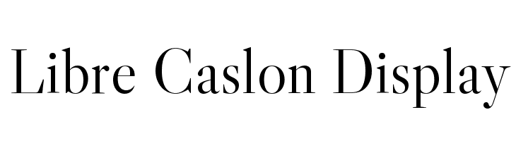 libre-caslon-display preview 4