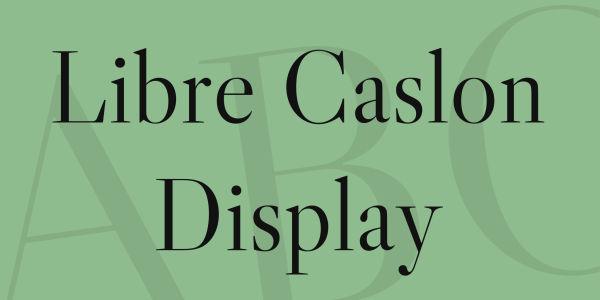 libre-caslon-display preview 1