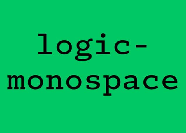 logic-monospace preview 2