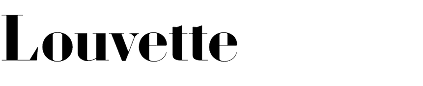 louvette-display font preview - main display