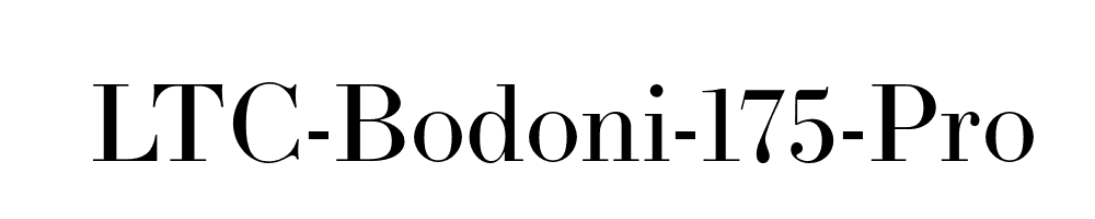 ltc-bodoni-175 preview 2