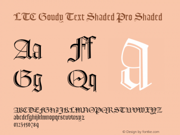 ltc-goudy-text-pro preview 1