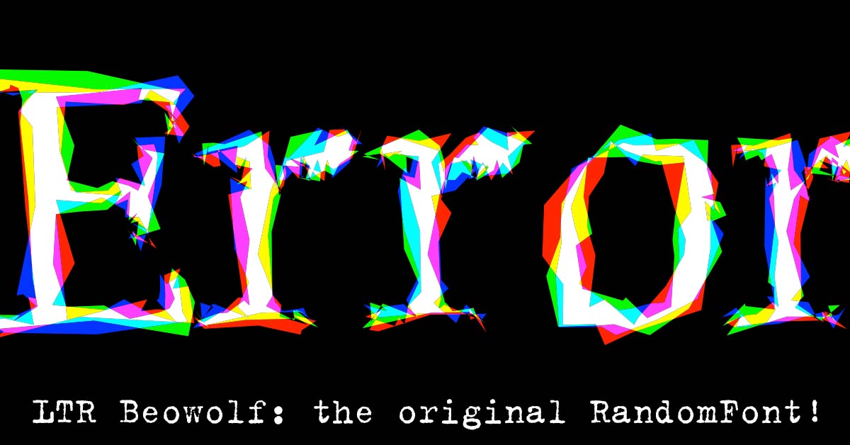 ltr-beosans font preview - main display