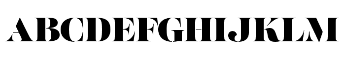 lust-stencil font preview - main display