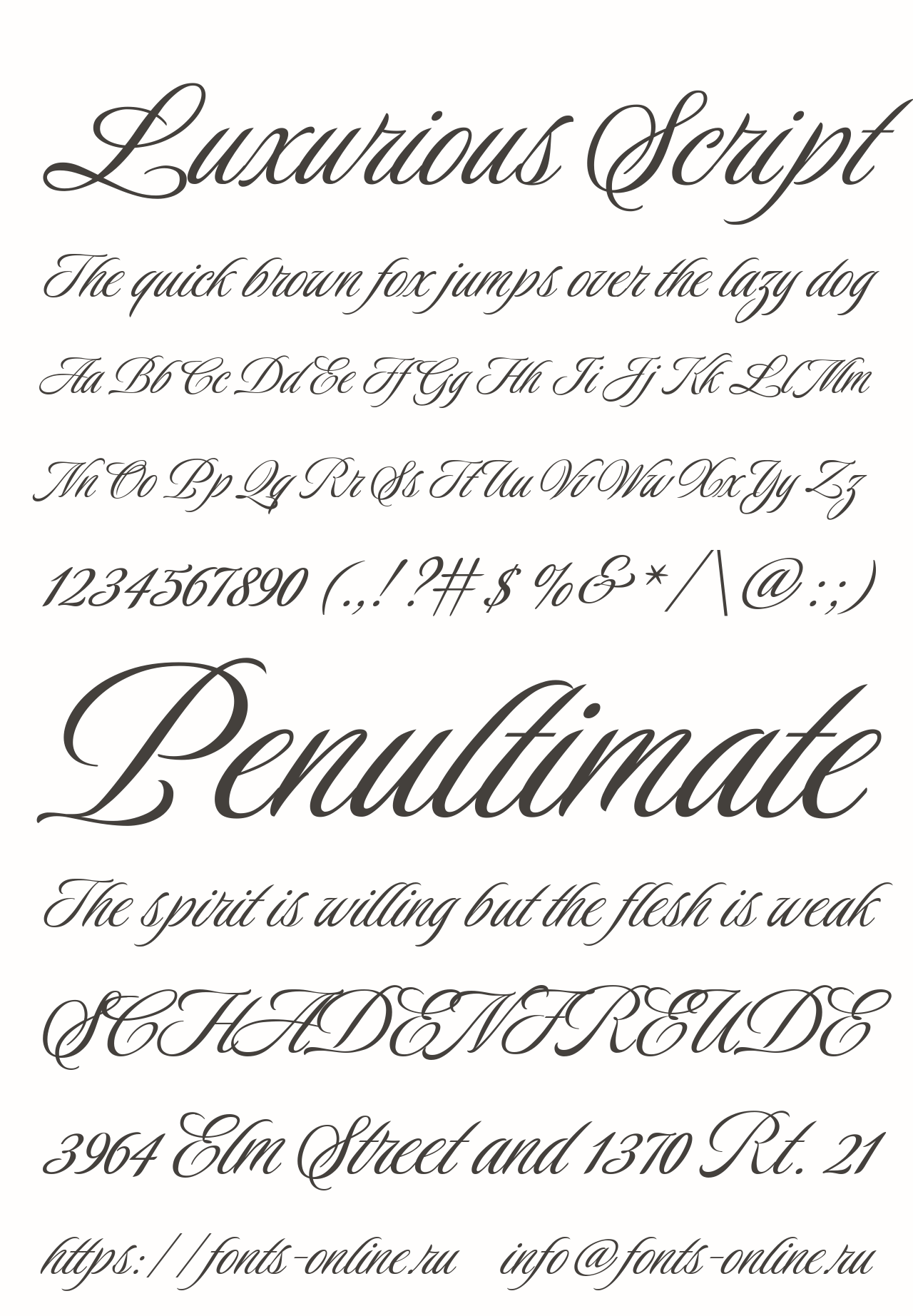luxurious-script preview 2