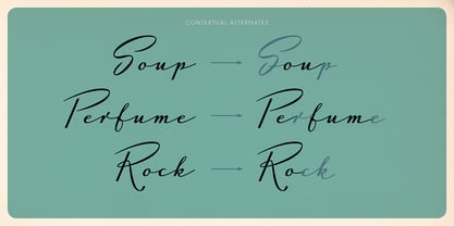 luxus-brut-sparkling font preview - main display