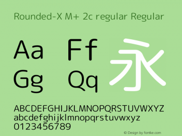 m-plus-rounded-2c preview 1