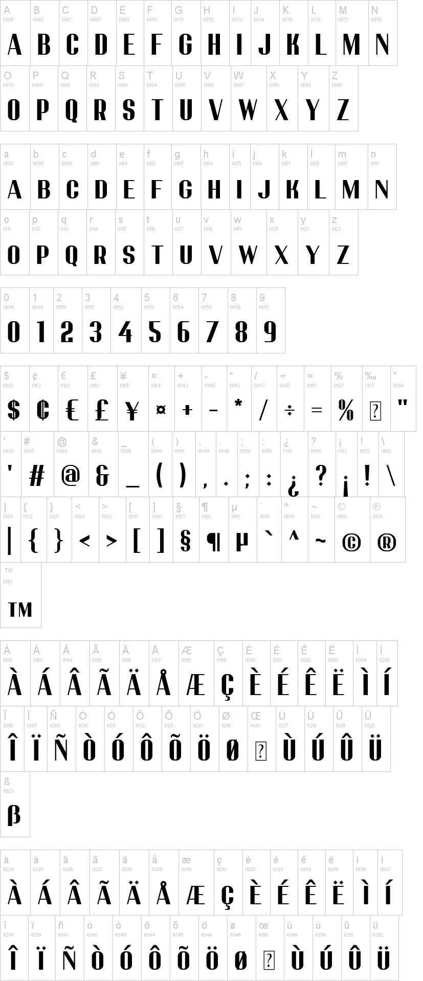 mason-serif font preview - main display