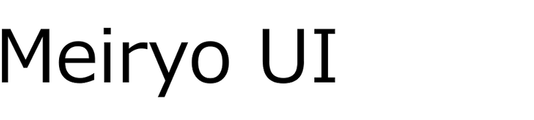 meiryo-ui preview 2
