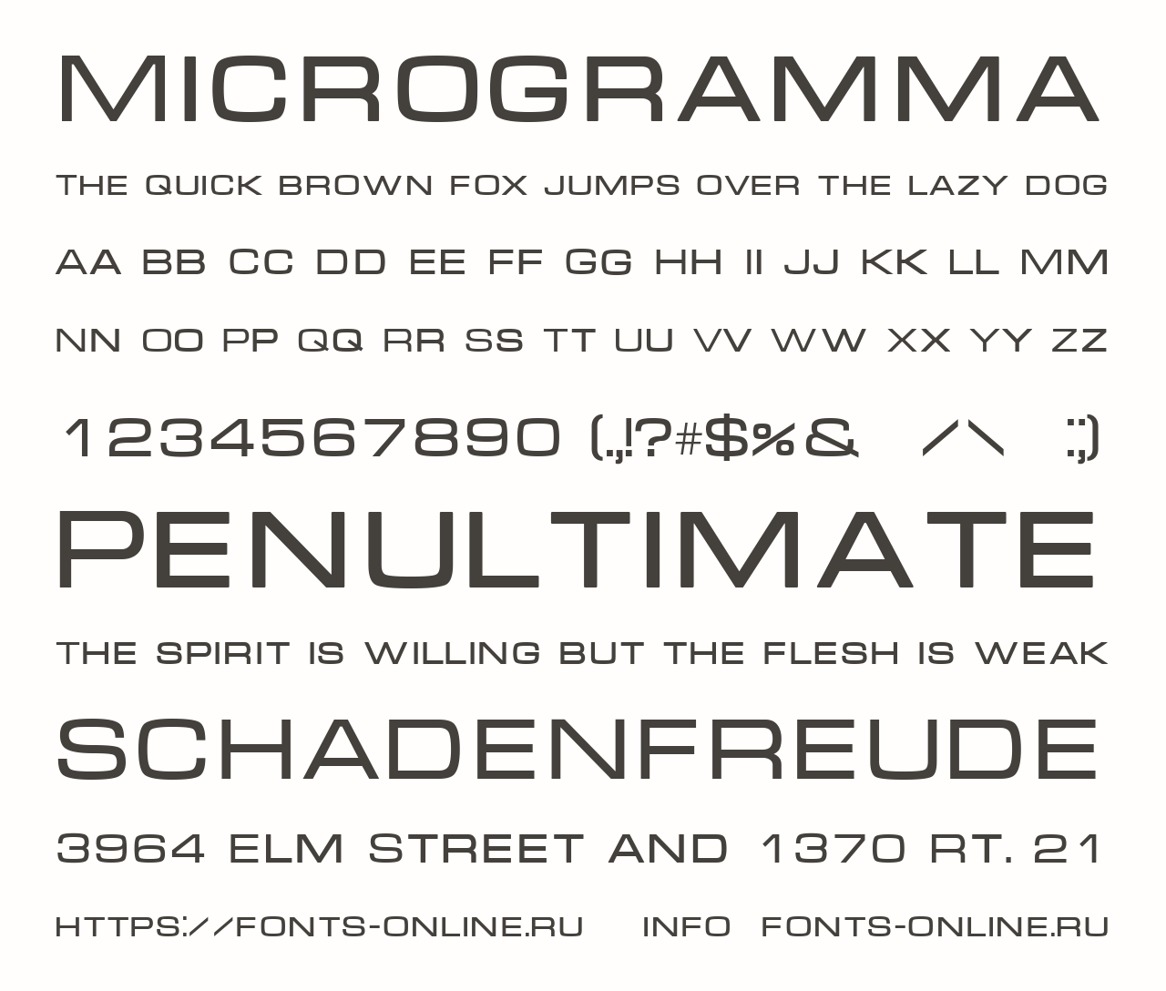 microgramma preview 3