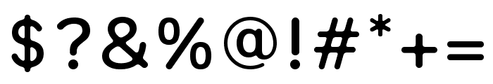mizolet font preview - main display