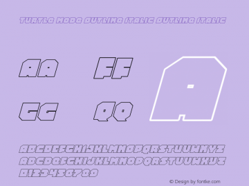 mode-mincho-b-large-std font preview - main display