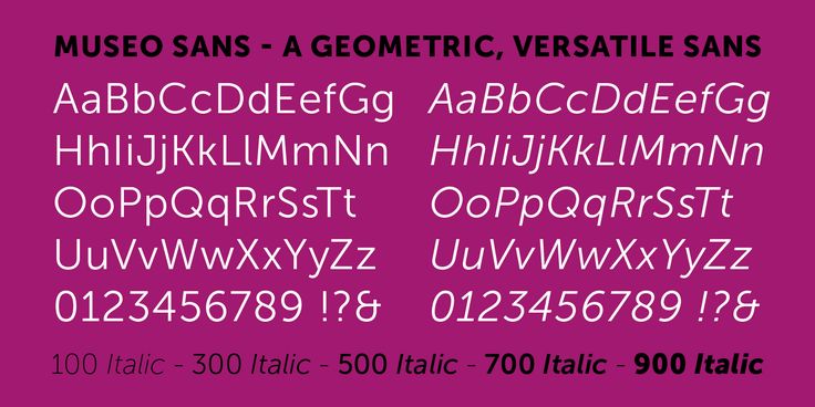 museo-sans preview 5