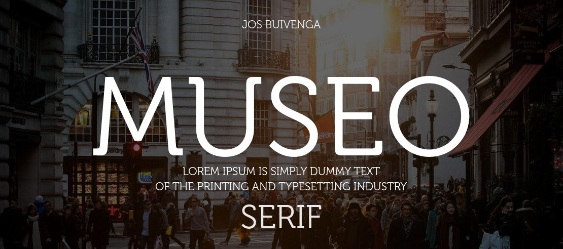 museo font preview - main display