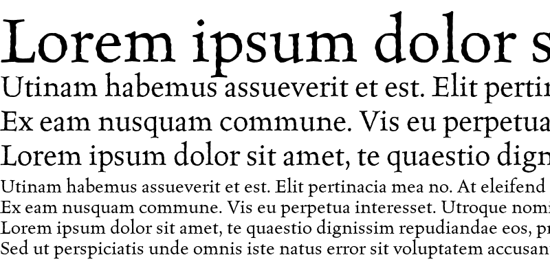 mvb-celestia-antiqua font preview - main display