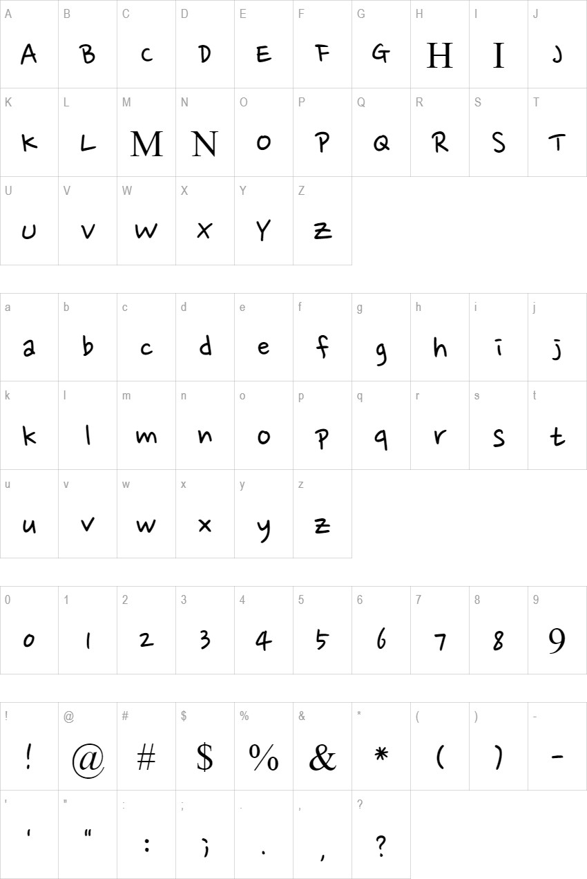 nanum-pen-script preview 5