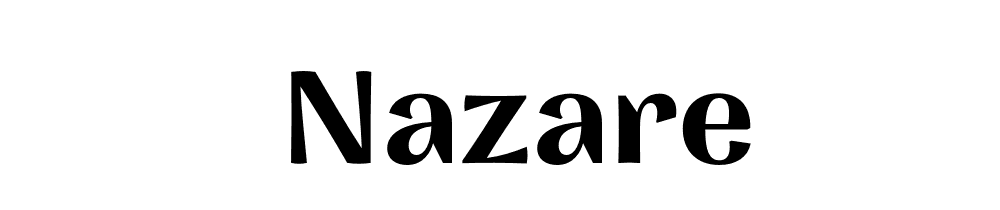 nazare font preview - main display